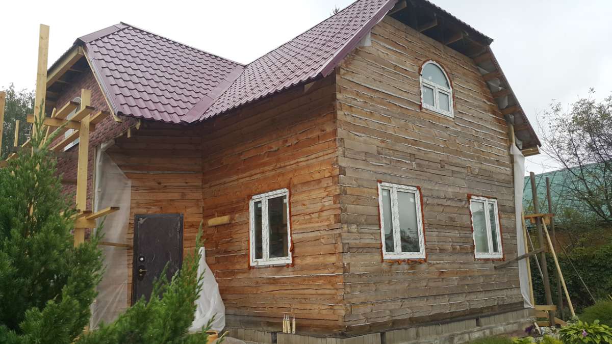 Этот дом изначально строился под облицовку Этот дом изначально строился под облицовку